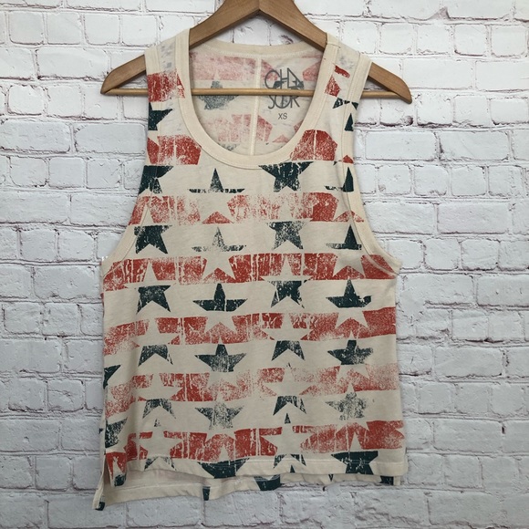 Chaser Stars And‎ Stripes Tank Top - Picture 1 of 6